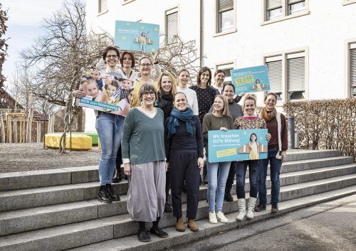 Die Lehrerinnen der VS Kirchdorf hoffen auf Unterstützerinnen und Unterstützer.