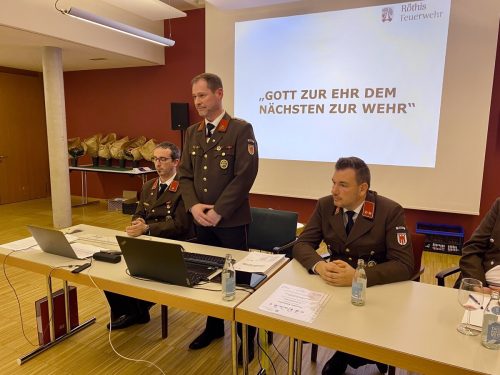 Die Röthner Feuerwehr blickte bei der Jahreshauptversammlung auf ein einsatzreiches Jahr zurück. 