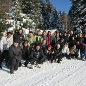 Die FC Dornbirn-Kampfmannschaft war zum Teambuilding am Bödele