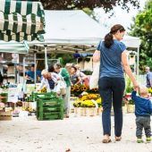 Markt an neuem Ort