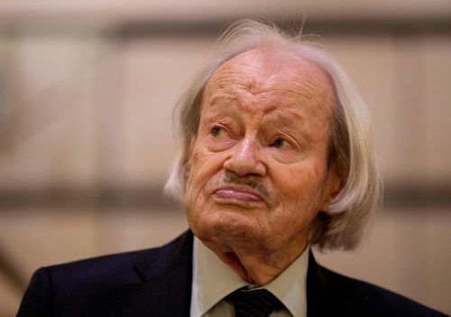 Friedrich Cerha, einer der bedeutendsten Komponisten der Moderne. AFP