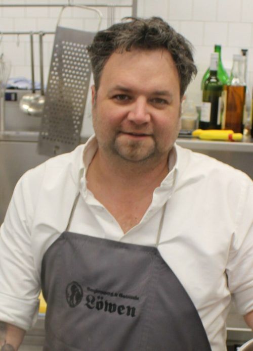 Gernot Bischofberger hat zwei Hauben für den Löwen erkocht.  
