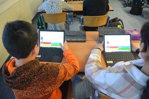Gute Ausstattung, individuell und differenziert: So wirbt die MS Rheindorf Lustenau.  VON SONTAGH