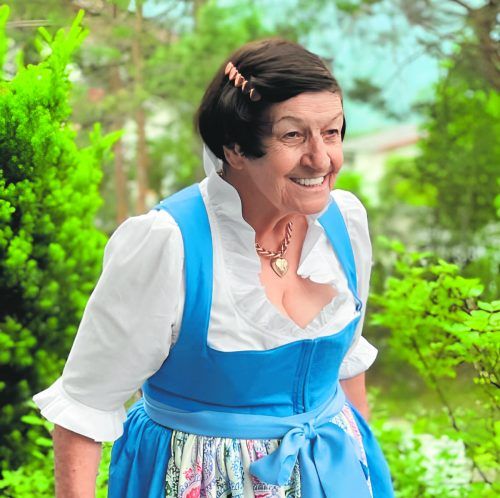 Herta Strolz war die erste, die den Overall auf die Skipisten Österreichs brachte.