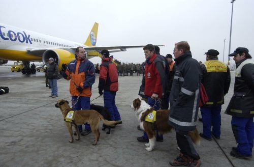 Im Dezember 2003 begaben sich 16 Mann der Spezialeinheit SARUV in den Iran. VN-Archiv