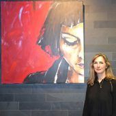 Vernissage von Iris Niederer in der Raiba Lech