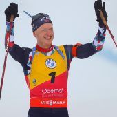 Bö holt auch in der Verfolgung Gold