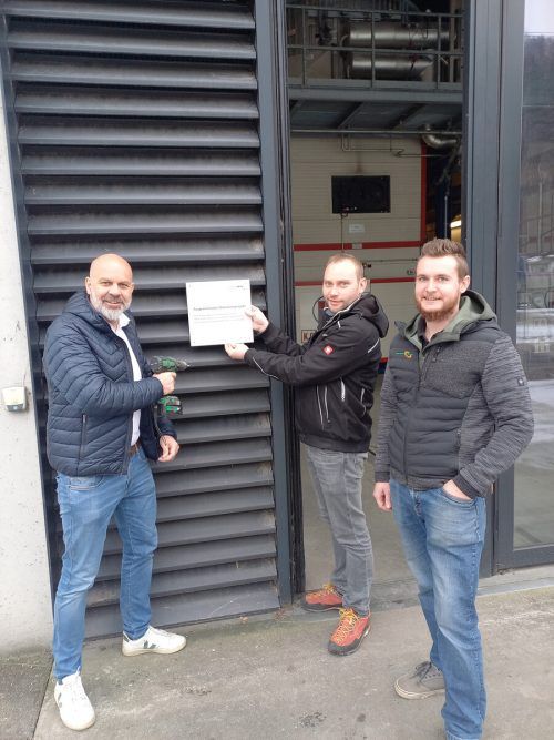 Jürgen Kuster, Markus Salzmann und Patrik Sadjak. equans