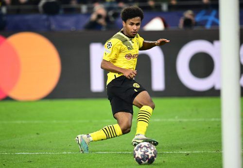 Karim Adeyemi erzielte den 1:0-Siegtreffer für Dortmund über Chelsea. gepa