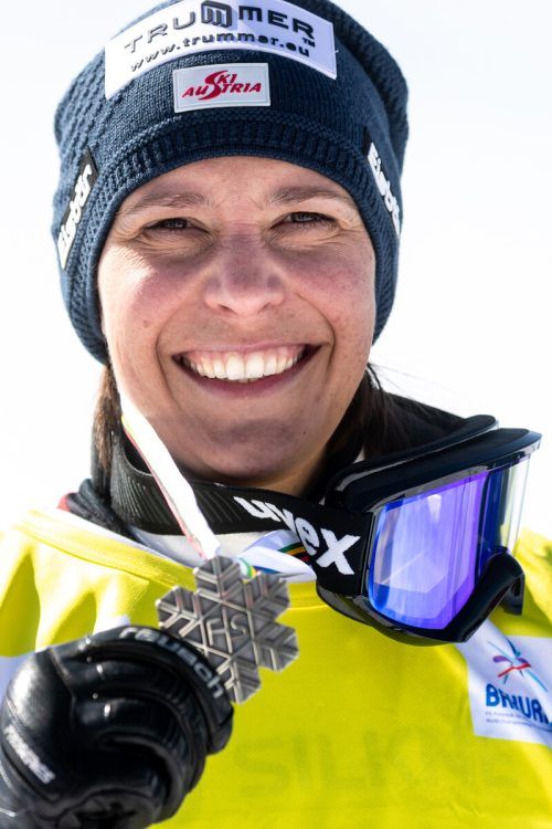 Katrin Ofner holte mit Silber die erste Medaille bei einem Großereignis. GEPA