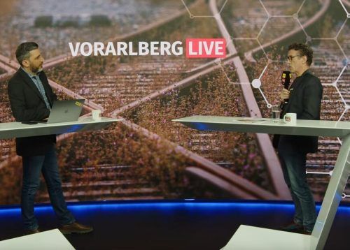 Klaus Kofler war bei Moderator Pascal Pletsch am Dienstag zu Gast im Vorarlberg- LIVE-Studio.