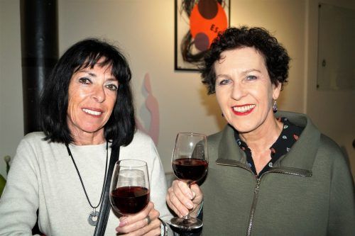Köhlmeier-Fans: Jacqueline Feldkircher und Anita Kresse.