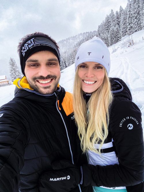 Marina Zechner und Michael Gabriel lernten sich über eine Dating-Plattform kennen.