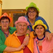 Ein „Bunta Obad“ in St. Gerold mit der Funkenzunft