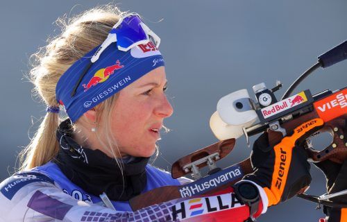 Massenstart-Weltmeisterin Lisa Hauser hat eine Medaille im Visier. Gepa