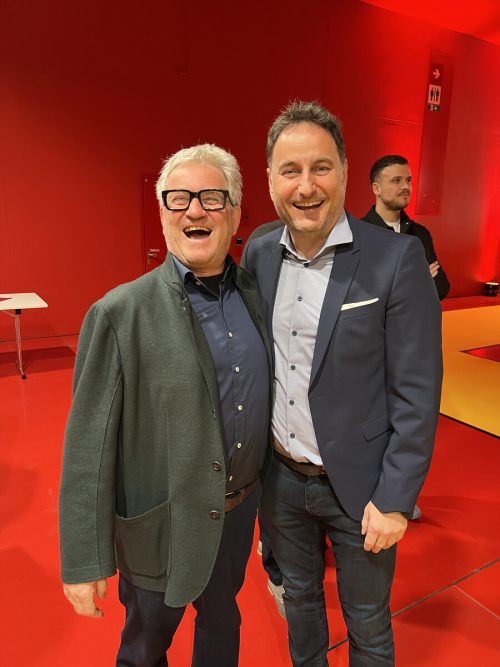Matthias Ammann und Thomas Pachole hatten sichtlich Spaß.