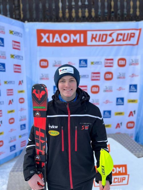 Mika Schaefer überzeugte mit Gold im Slalom und Riesentorlauf. vsv