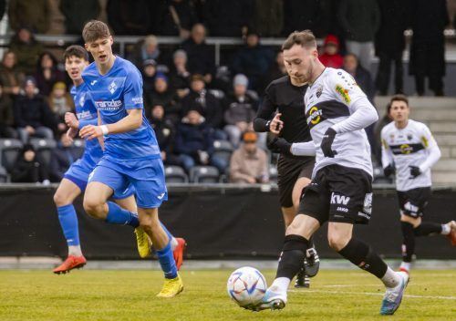 Mike-Steven Bähre ist beim SCR Altach für die kreativen Ideen zuständig. Paulitsch