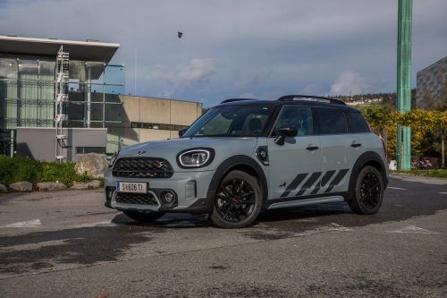 Mini Countryman als Sondermodell „Untamed Edition“ mit vielen optischen Details, die den robusten Charakter des Crossovermodells verstärken. VN/Steurer
