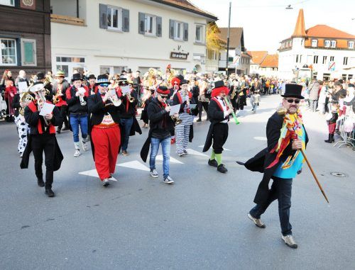 Nach 2020 findet nun wieder der Umzug in Hard statt.