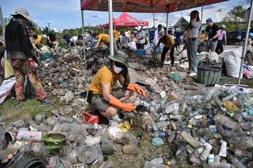 Naturschützer fordern ein stärkeres Verbot von Einwegplastik. ap