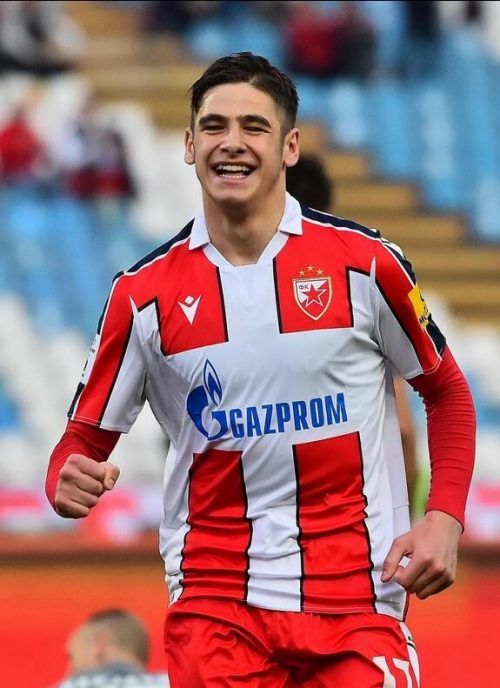 Nemanja Motika gilt als torgefährlicher Linksaußen. Zuletzt stockte seine Karriere in Belgrad, ein Wechsel zur Austria wäre für beide Seiten ein Gewinn. Motika/Insta