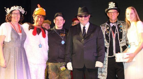 Peter Steurer, Helmut Brutscher und Stefan Moosbrugger bekamen Orden verliehen. STP/3