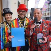Stadtoberhaupt musste sich abseilen lassen