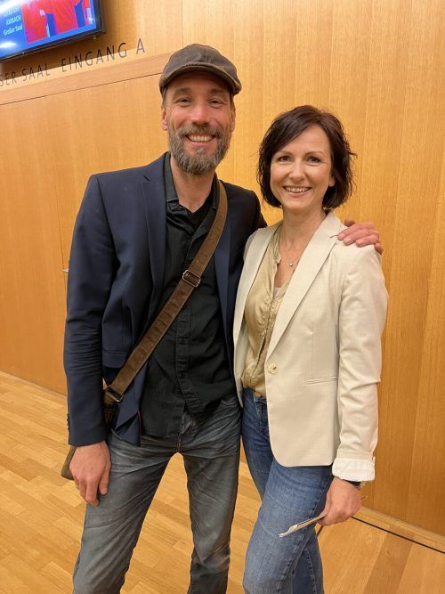 Sabine und Andreas Uher genossen den Abend.