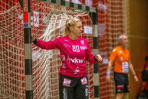 Sabrina Szabo und der SSV zeigten trotz Niederlage eine Steigerung im Spiel. meier