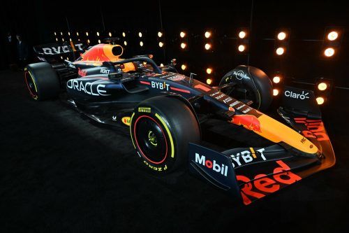 So schaut der Red Bull der Saison 2023 aus – noch mit Red-Bull-Motoren. Apa