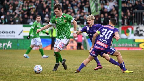 Stefano Surdanovic ist der Dreh -und Angelpunkt im Spiel von Austria Lustenau.  gepa