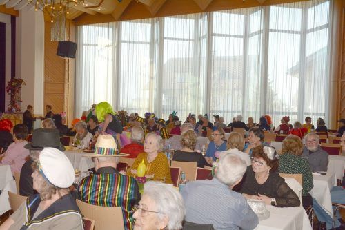 Stimmungsvolle Faschingsfeier des PVÖ Nüziders. PVÖ Nüziders