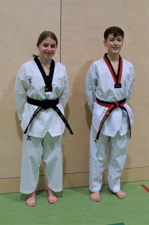 Taekwondo Prüfung zum 1. Poom und 1. DAN im Dojang Bludenz. TKD Dojang Bludenz