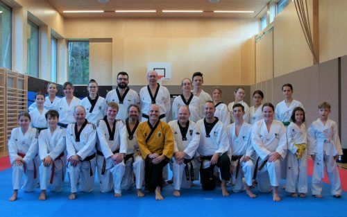 Traditioneller Lehrgang in der Stiftung Jupident in Schlins. taekwondo dojang bludenz