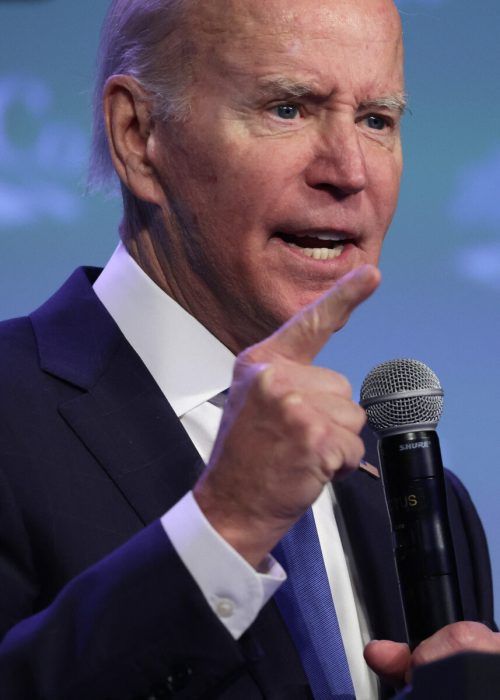 US-Präsident Biden hat sich bislang zu den Flugobjekten nicht geäußert. AFP