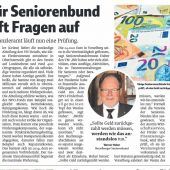 Seniorenbund muss bis zu 200.000 Euro Steuern nachzahlen