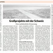 Großprojekte mit der Schweiz