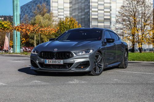 8er Gran Coupé: Der flache, sportliche Viersitzer ist ein echter Hingucker mit mächtigen Abmessungen.  VN/Steurer