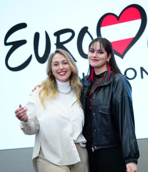 Das Duo Teya und Salena geht für Österreich beim Song Contest an den Start.  APA