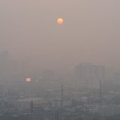 Smogalarm in Thailand