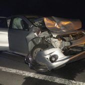 Stau auf der Autobahn übersehen