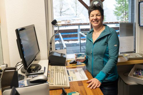 Angelika Nesensohn ist mit dem Tagesgeschäft zufrieden.