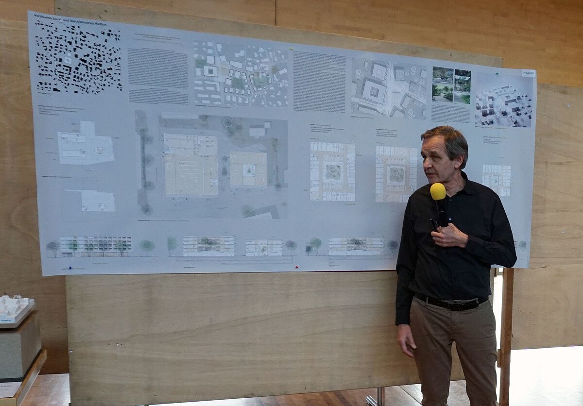 Präsentation des Siegerprojekts für ein neues Sozialzentrum in Wolfurt. HAPF