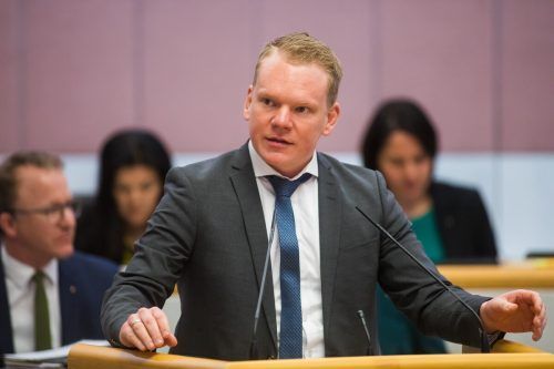 Christof Bitschi von der FPÖ sieht die politischen Kontrollrechte im Land noch unterentwickelt.  VN/Steurer