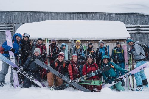 Das Skitouring-Camp am Arlberg ist bei den Frauen sehr beliebt. Susanne Einzenberger