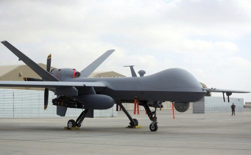Der Absturz einer US-Aufklärungsdrohne des Modells MQ-9 über dem Schwarzen Meer sorgt für Spannungen.   ap