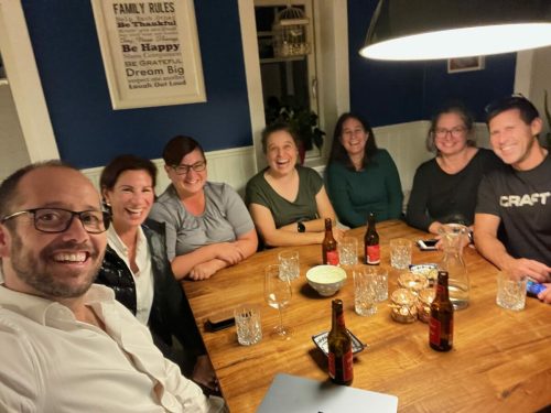 Der Vorstand der Tostner Freunde.  Tostner Freunde