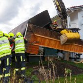 Sturm fegte über Vorarlberg: Feuerwehren mussten ausrücken