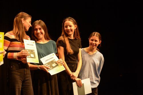 Die Fiddlecats holten sich den ersten Platz unter den Ensembles.
